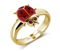 Kids Rings Ladybug CDR-STE-215-GP